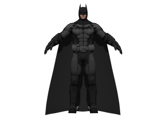 现代蝙蝠侠草图大师模型，蝙蝠侠sketchup模型下载