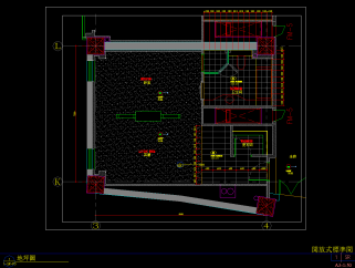 五星级酒店设计CAD施工图，酒店装修CAD图纸下载