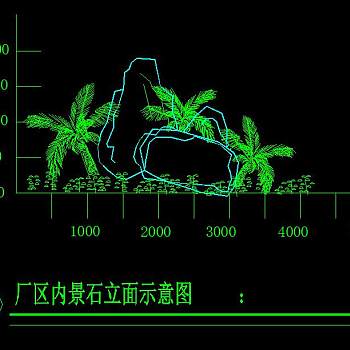 现代园亭CAD图纸，园亭CAD施工图下载