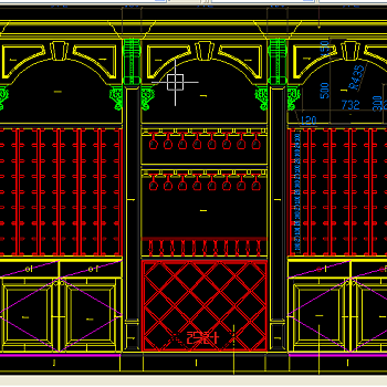 CAD图库酒柜素材文件下载、dwg酒柜素材文件下载