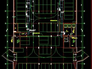某综合楼暖通全套施工图纸，综合楼暖通CAD建筑图纸下载