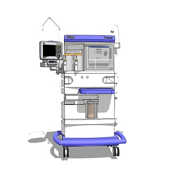 医疗设备sketchup模型，医疗设备skp模型，医疗设备su素材下载