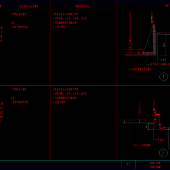 各类吊顶CAD节点图，吊顶CAD施工图纸下载