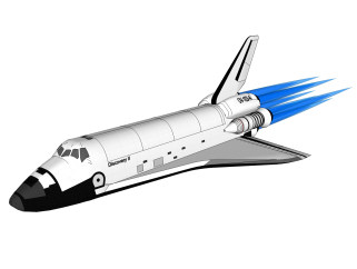现代航天飞机草图大师模型，航天飞机sketchup模型下载