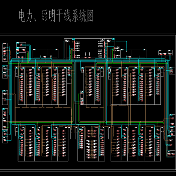 北京科技公司装修及数据中心施工图，公司电气CAD施工图纸下载