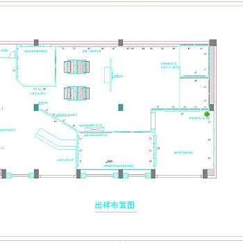 现代地板专卖店设计施工图纸dwg文件下载