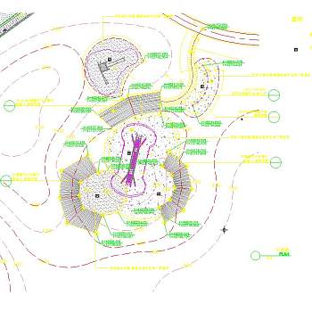 某示范区游乐场景观工程施工图,cad建筑图纸免费下载