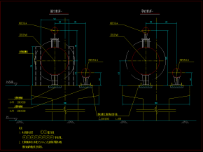 某厂区蒸汽管网施工图，暖通CAD施工图纸下载