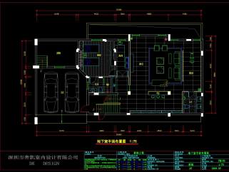 中式别墅家装cad施工图，CAD建筑图纸免费下载