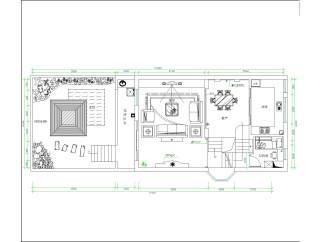 现代白金瀚三层别墅CAD施工图全套及效果图下载