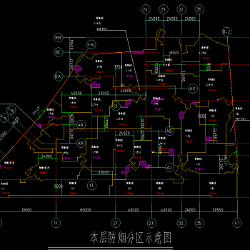 惠州商业住宅及商业水暖电施工图，电气CAD施工图纸下载