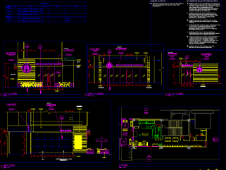 原创餐饮店平面图CAD模块，餐饮店CAD施工图纸下载
