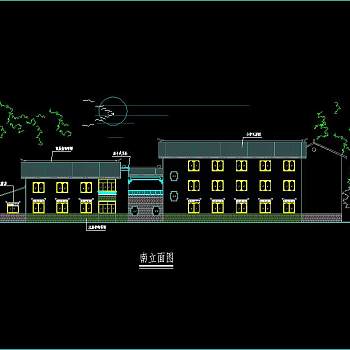 现代酒店CAD图纸，现代酒店CAD施工图下载