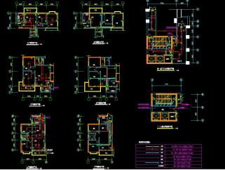 一栋30层高层住宅楼电气设计CAD施工图,现代住宅楼电气设计CAD图纸下载