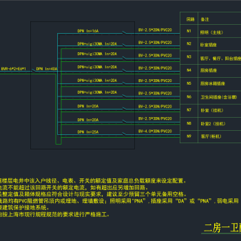 原创配电系统CAD图纸，配电系统图CAD施工图纸下载