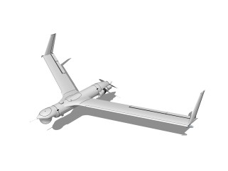 现代无人机su模型，无人机草图大师模型下载