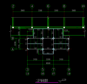老小区多层住宅加装钢结构电梯CAD施工图，住宅加装钢结构电梯设计图纸下载