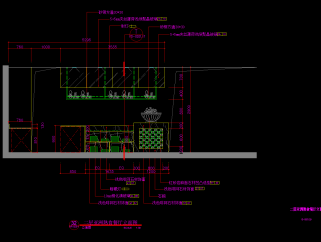 二层亚洲熟食餐厅装修施工图，舒适餐厅CAD平立面图下载