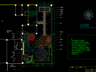 别墅建筑屋顶花园CAD施工图，屋顶花园CAD设计图纸下载