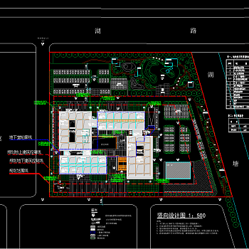 大学实验楼建筑施工图，实验楼CAD施工图纸下载