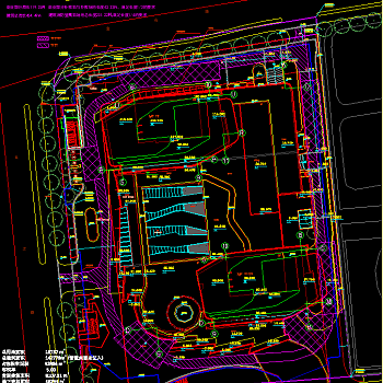 现代风格商业综合体建筑施工图，商业综合体CAD施工图纸下载