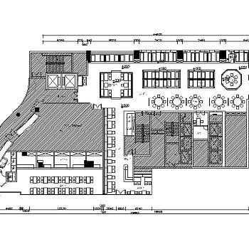 异域风情餐厅空间设计施工图方案