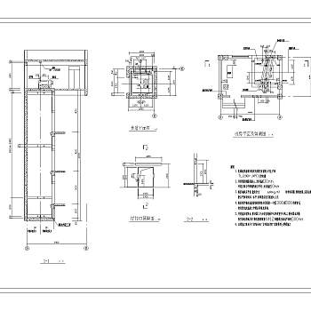 小区超市建筑CAD施工图纸超全38张图纸下载