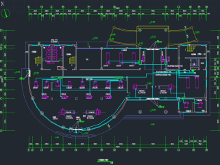 供电局电气CAD设计图，电气设计图dwg文件下载