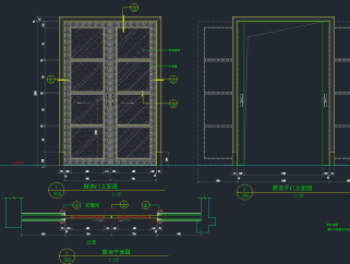 最新门楼节点CAD大全，门楼CAD施工图纸下载