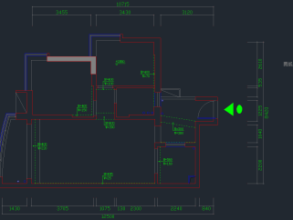家装CAD施工图标准水电节点图，家装CAD施工图纸下载