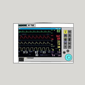  现代医用器材草图大师模型，器材sketchup模型下载