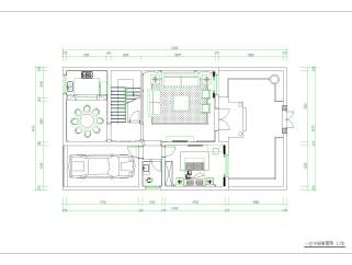 中式别墅CAD施工图及效果图下载