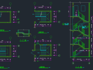 原创奢华欧式别墅CAD深化施工图，别墅CAD施工图纸下载