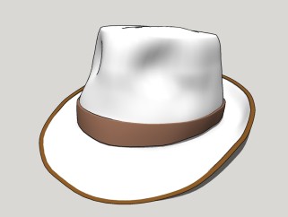 现代帽子skp文件下载，帽子SU模型