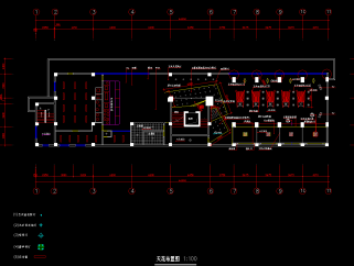特色西餐厅CAD施工图，西餐厅CAD建筑图纸下载