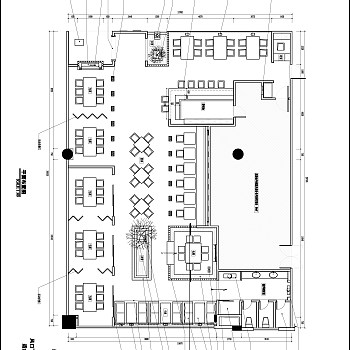 餐饮空间cad文件下载、餐饮空间dwg文件下载