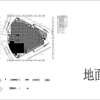 大型超市平面图设计下载,购物中心CAD图纸分享