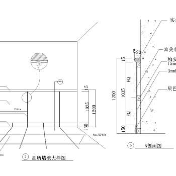 星巴克全套标准木作及现场施工图dwg文件下载