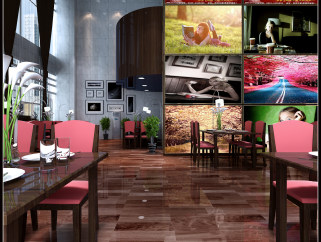 250㎡左右茶餐厅CAD施工图，餐厅CAD建筑图纸下载