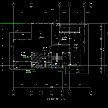 某大型住宅项目给排水图纸，给排水CAD施工图纸下载