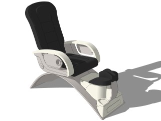 现代足疗椅草图大师模型，足疗椅su模型下载