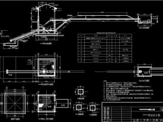 某水利工程立式离心泵站设计cad施工图，立式离心泵CAD图纸下载