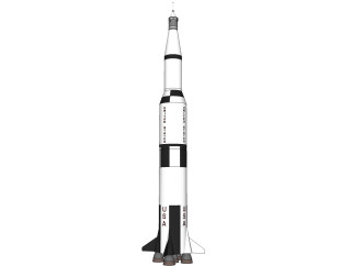 现代航天器火箭su模型，火箭草图大师模型下载