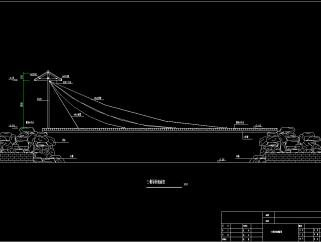 多套现代钢结构桥梁cad图纸，桥梁cad施工图下载