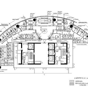 办公室CAD施工图下载