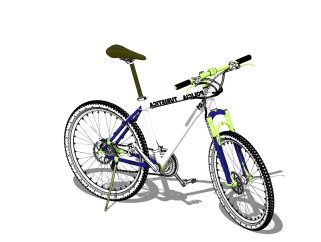 现代山地自行车 skb模型，su模型下载