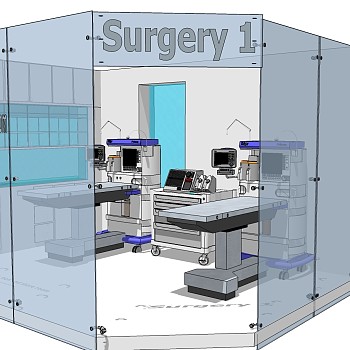 科室草图大师模型，科室skp模型，科室su素材下载