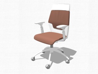 办公椅草图大师模型，办公椅sketchup模型下载