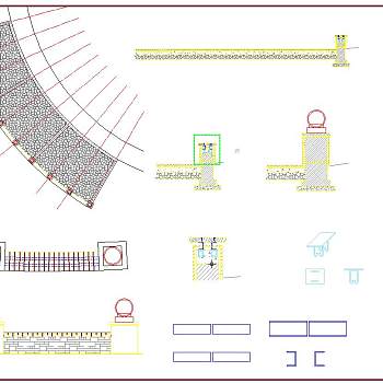 公园园林景观工程全套施工图,cad建筑图纸免费下载