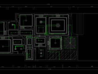 室内卫生间设计平立面CAD图库，卫生间CAD图纸下载